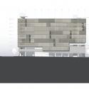 UCSF Mission Bay Parking Structure / WRNS Studio Elevation
