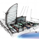 W Barcelona Hotel / Ricardo Bofill Sketch