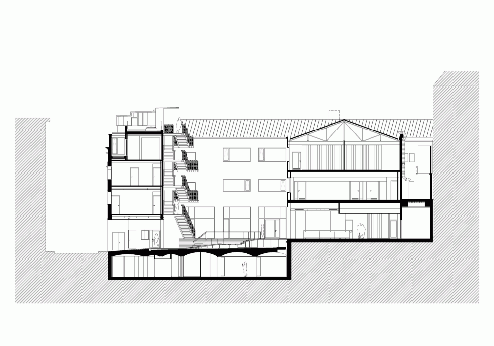 Rebuilding of Macson Former Textil / Franconi González Architects