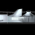 Stirling Campus in Forth Valley College / Reiach and Hall Architects Section