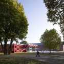 Salmtal Secondary School Canteen / SpreierTrenner Architekten Salmtal Secondary School Canteen / SpreierTrenner Architekten Courtesy of Guido Erbring Architekturfotografie