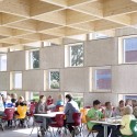 Salmtal Secondary School Canteen / SpreierTrenner Architekten Salmtal Secondary School Canteen / SpreierTrenner Architekten Courtesy of Guido Erbring Architekturfotografie