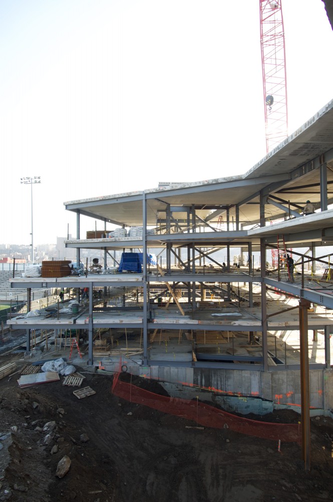 In Progress: Campbell Sports Center / Steven Holl Architects