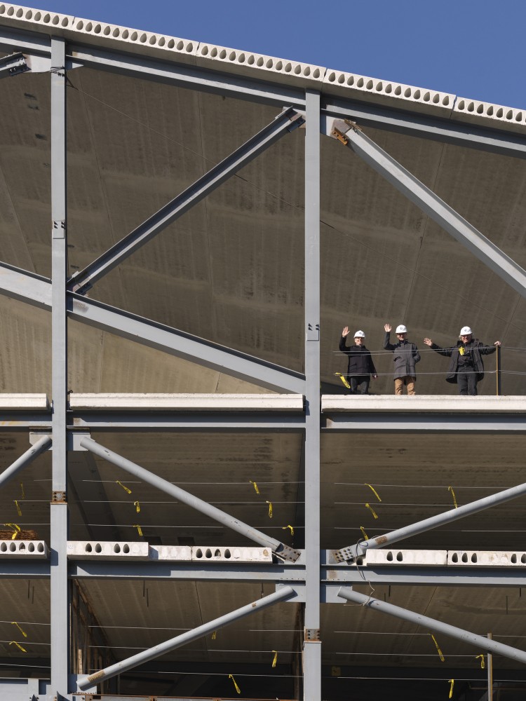 In Progress: Campbell Sports Center / Steven Holl Architects