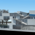In Progress: Campbell Sports Center / Steven Holl Architects elevation