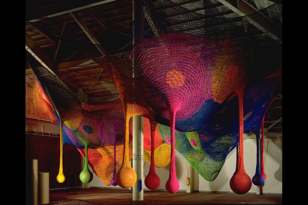 Meet the Artist Behind Those Amazing, Hand-Knitted Playgrounds