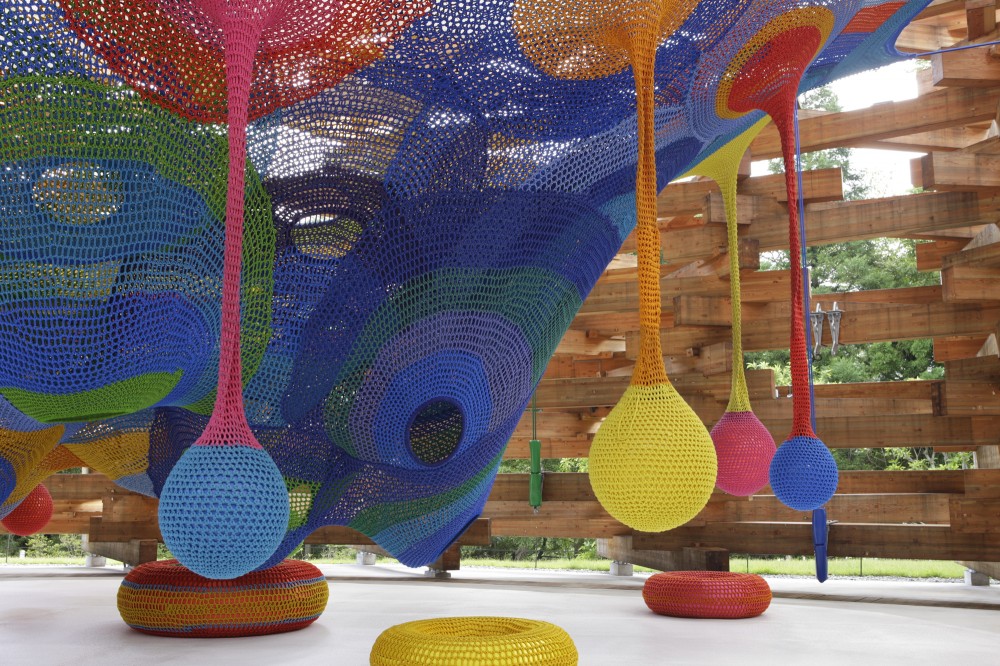 Meet the Artist Behind Those Amazing, Hand-Knitted Playgrounds