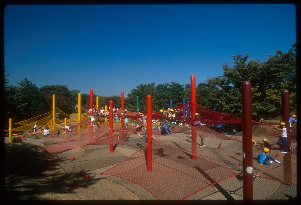 Meet the Artist Behind Those Amazing, Hand-Knitted Playgrounds
