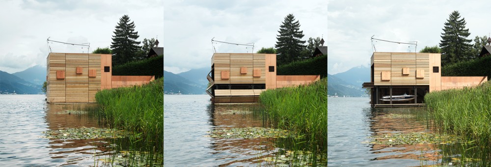 Boat’s House at Millstätter Lake / MHM architects