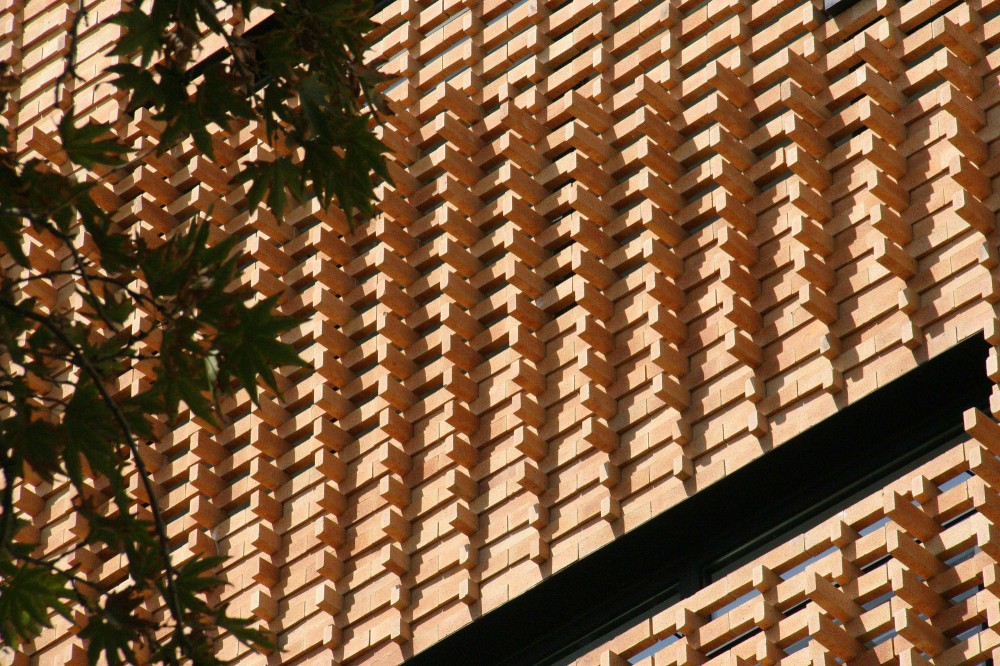 Brick Pattern House / Alireza Mashhadmirza