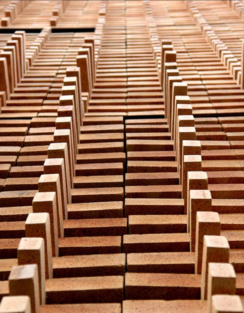 Brick Pattern House / Alireza Mashhadmirza