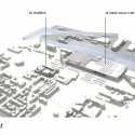 Saint-Nazaire Theatre / K-architectures Saint-Nazaire Theatre / K-architectures plan relief
