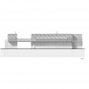 The Bay House / Roger Ferris + Partners elevation