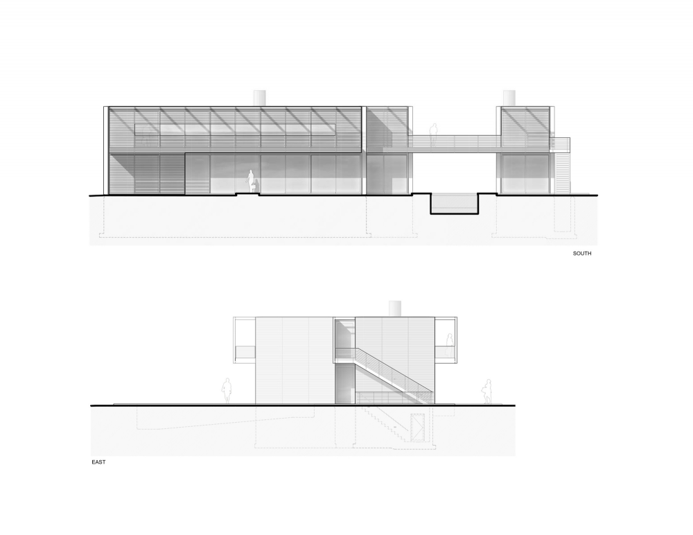 The Bay House / Roger Ferris + Partners