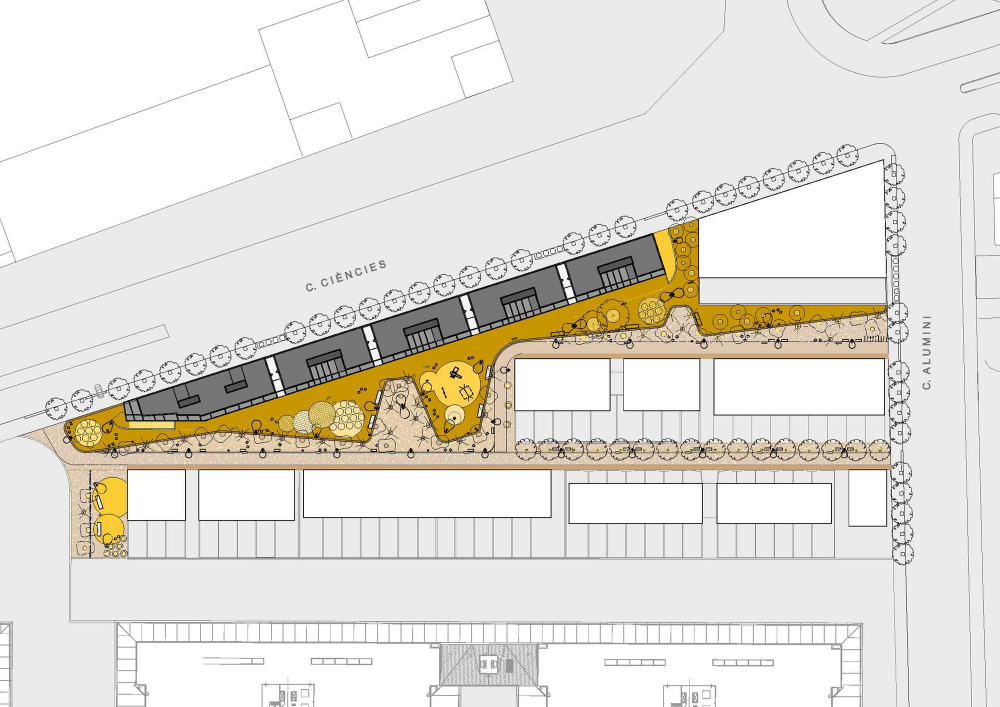 60 Dwellings Appartment Block for Fira 2000 / ONL Arquitectura