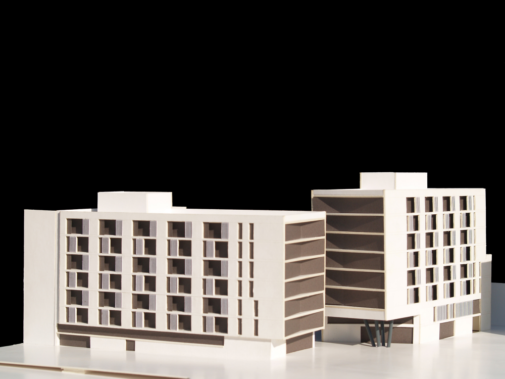 154 Rental Social Housing and Public Building for the Barcelona Municipal Housing / ONL Arquitectura