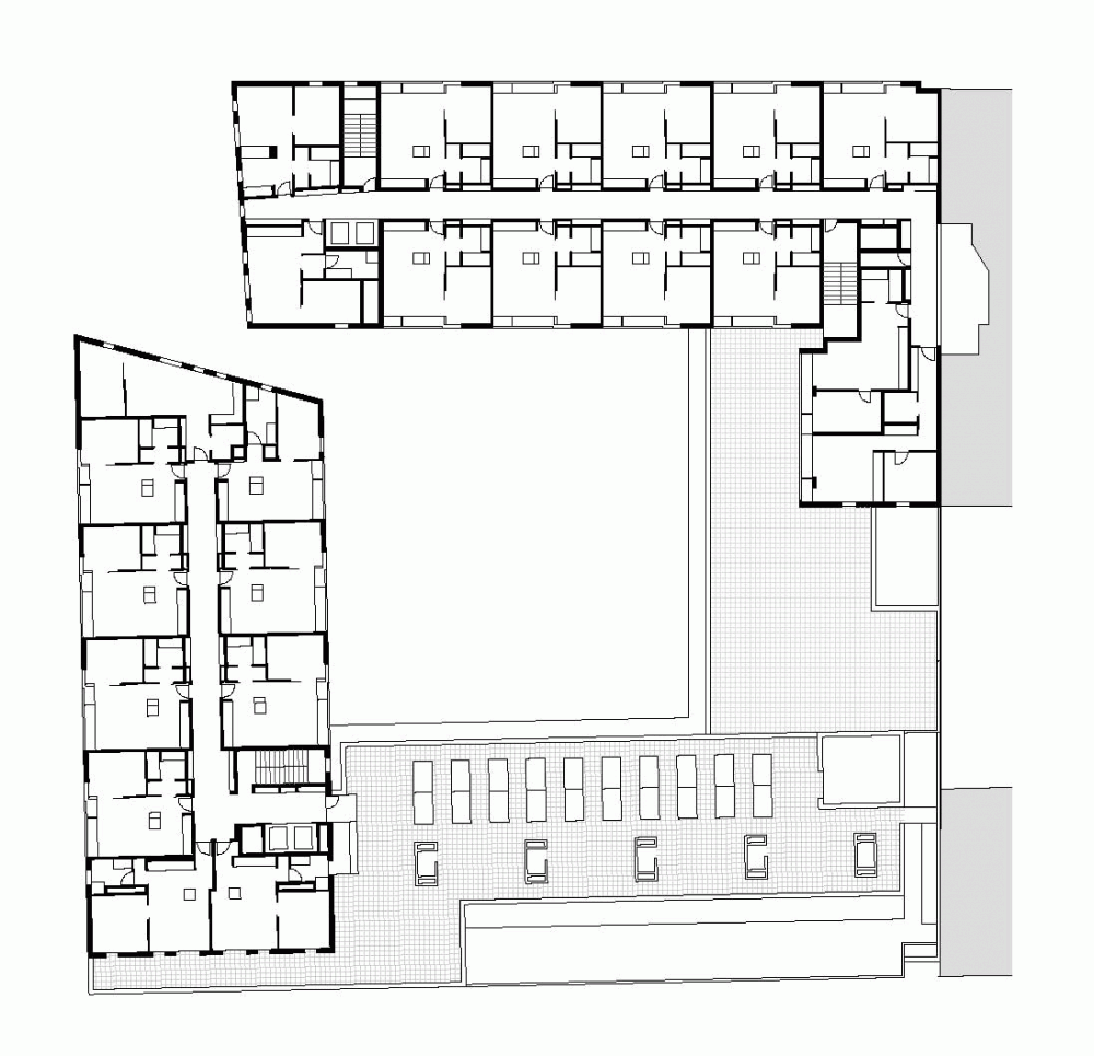 154 Rental Social Housing and Public Building for the Barcelona Municipal Housing / ONL Arquitectura