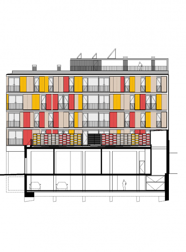 16 Viviendas Sociales Para El Ajuntamiento De Granollers / ONL Arquitectura