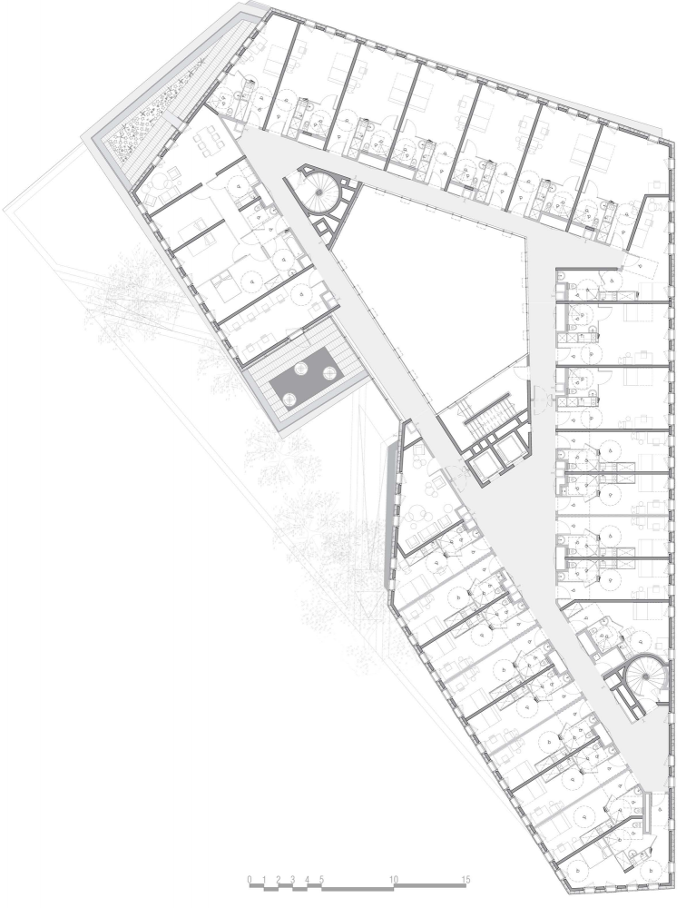 Irene Joliot Curie Residences / BE Hauvette + DATA [Architectes]