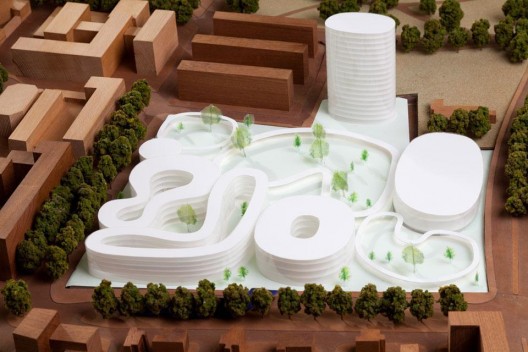 The new Bocconi University campus by SANAA. Photo via Domus.