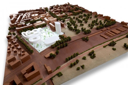 The new Bocconi University campus by SANAA. Photo via Domus.