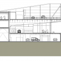 Centro de Servicio del Automóvil / Beriot, Bernardini Arquitectos Section