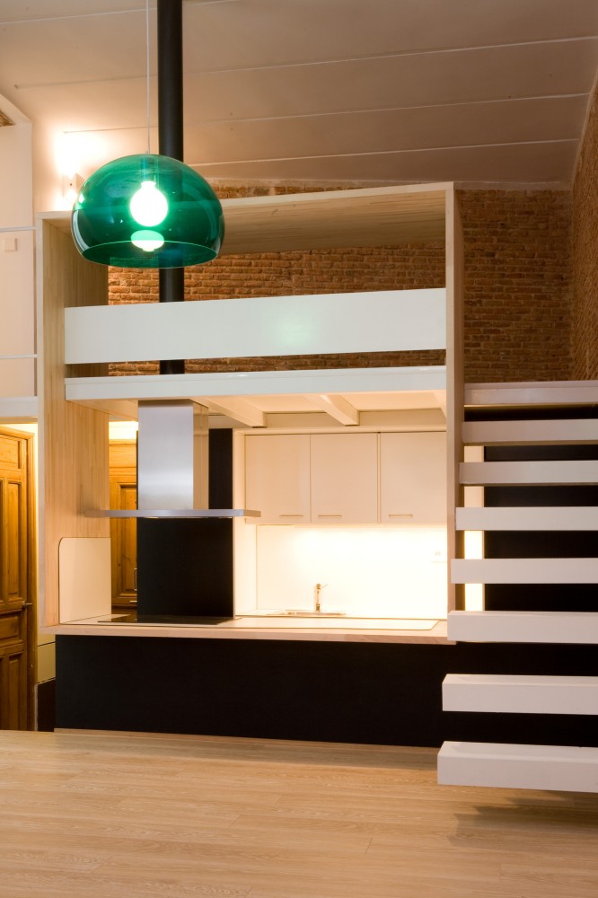 Loft Andrés Borrego / Beriot, Bernardini Arquitectos