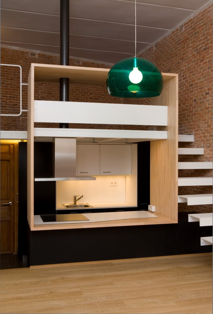 Loft Andrés Borrego / Beriot, Bernardini Arquitectos