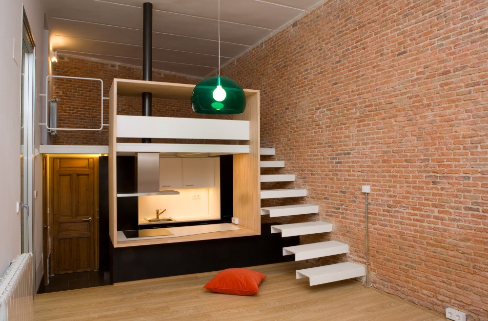 Loft Andrés Borrego / Beriot, Bernardini Arquitectos