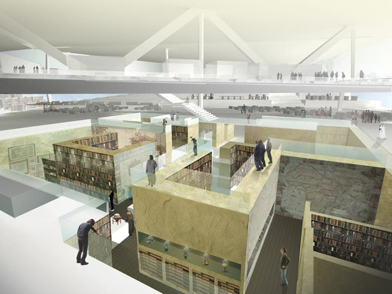 OMA’s Plans for “Iconic” Qatar National Library