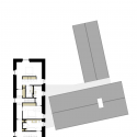 House in Blacksod Bay / Tierney Haines Architects First floor plan