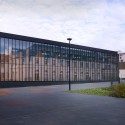 Gymnasium and Town Hall Esplanade / LAN Architecture Gymnasium and Town Hall Esplanade / LAN Architecture © Julien Lanoo