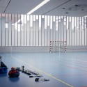 Gymnasium and Town Hall Esplanade / LAN Architecture Gymnasium and Town Hall Esplanade / LAN Architecture © Julien Lanoo