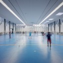 Gymnasium and Town Hall Esplanade / LAN Architecture Gymnasium and Town Hall Esplanade / LAN Architecture © Julien Lanoo