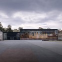 Gymnasium and Town Hall Esplanade / LAN Architecture Gymnasium and Town Hall Esplanade / LAN Architecture © Julien Lanoo