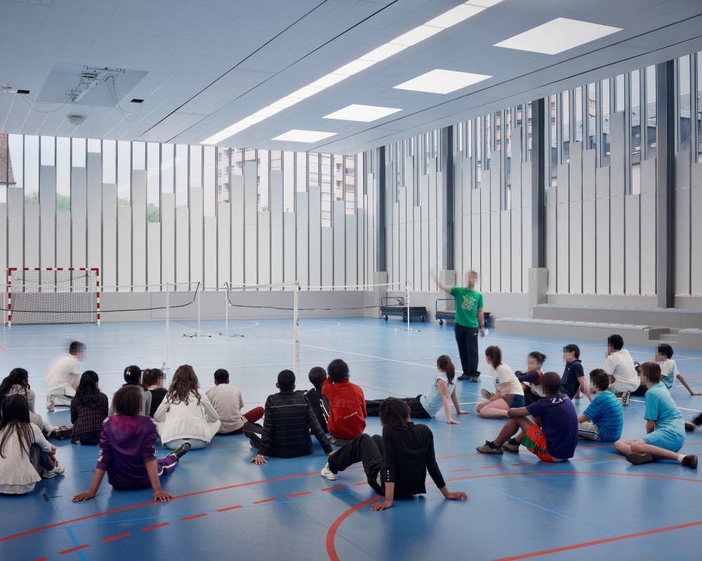 Gymnasium and Town Hall Esplanade / LAN Architecture