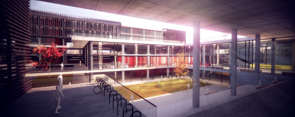 Çanakkale Municipality “Green” Cultural Center & Municipality Building Competition Entry / Onat Öktem and Ziya Imren