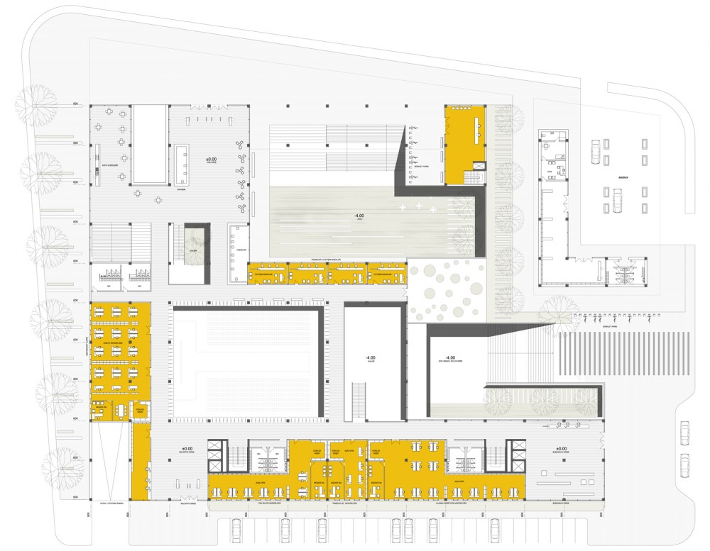 Çanakkale Municipality “Green” Cultural Center & Municipality Building Competition Entry / Onat Öktem and Ziya Imren