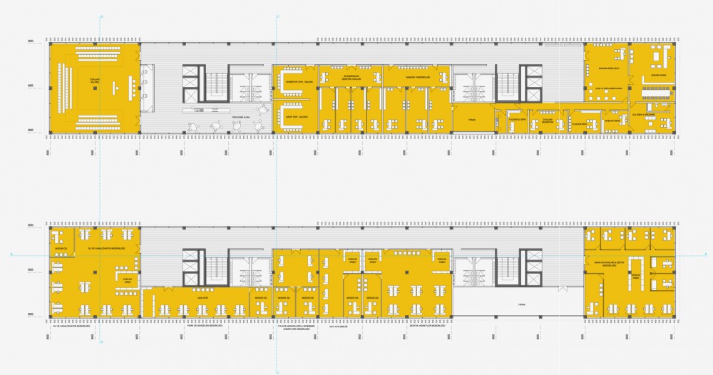 Çanakkale Municipality “Green” Cultural Center & Municipality Building Competition Entry / Onat Öktem and Ziya Imren