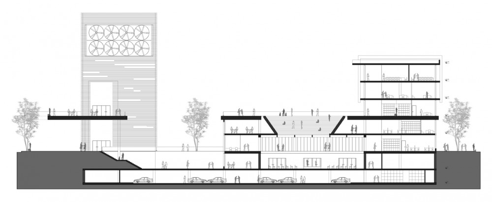 Çanakkale Municipality “Green” Cultural Center & Municipality Building Competition Entry / Onat Öktem and Ziya Imren
