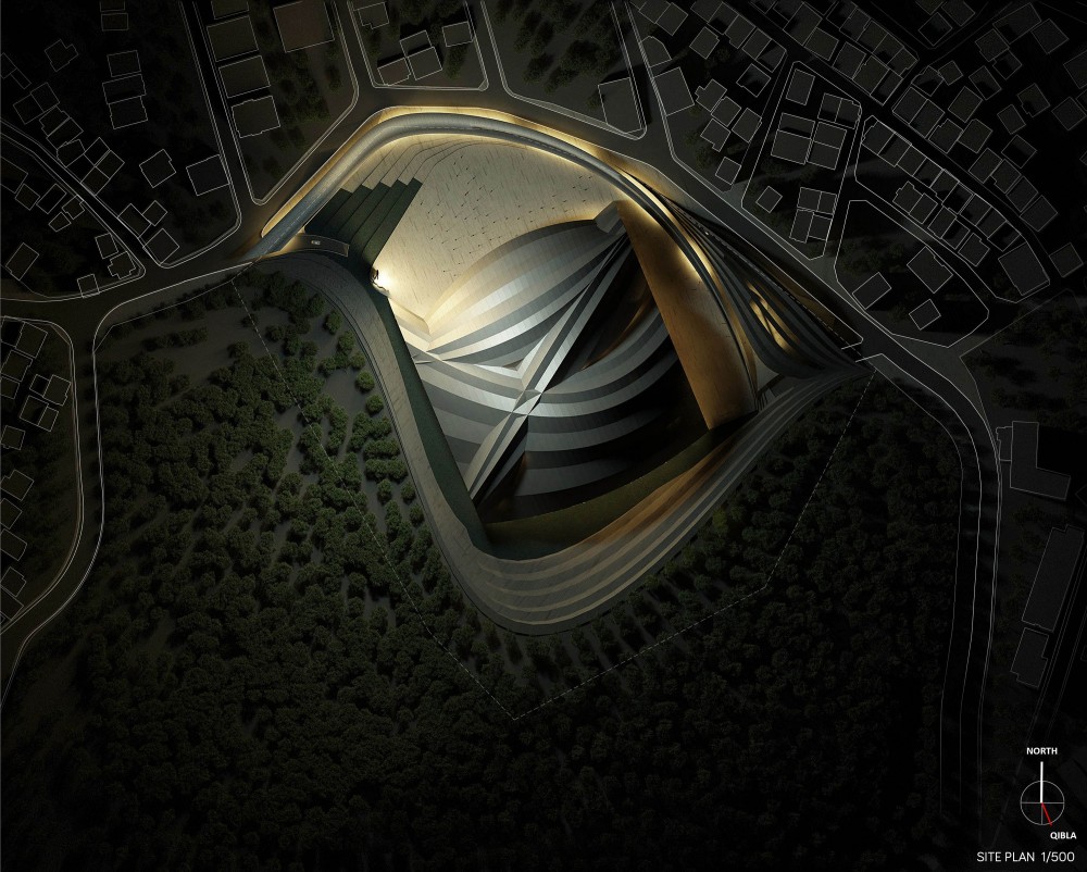 Istanbul Camlica Mosque Second Prize Winning Proposal / SN Architects