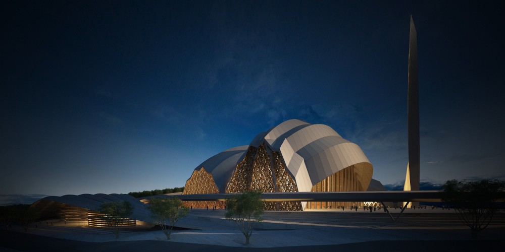Istanbul Camlica Mosque Second Prize Winning Proposal / SN Architects