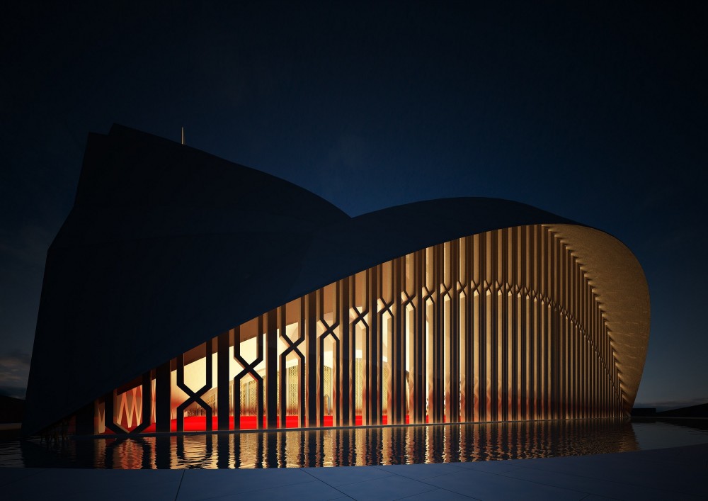 Istanbul Camlica Mosque Second Prize Winning Proposal / SN Architects
