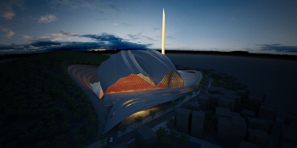 Istanbul Camlica Mosque Second Prize Winning Proposal / SN Architects