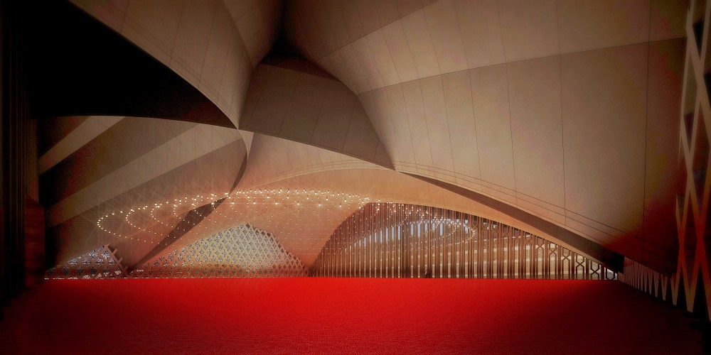Istanbul Camlica Mosque Second Prize Winning Proposal / SN Architects