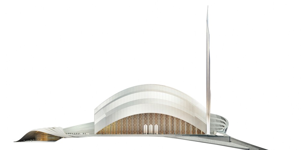 Istanbul Camlica Mosque Second Prize Winning Proposal / SN Architects
