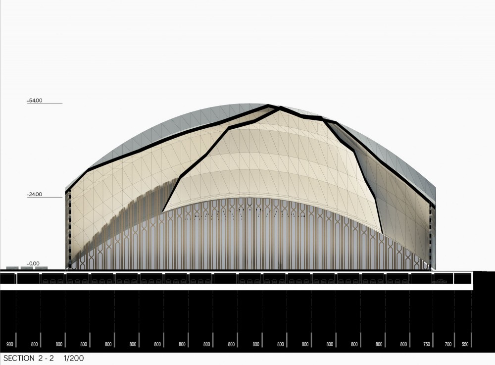 Istanbul Camlica Mosque Second Prize Winning Proposal / SN Architects