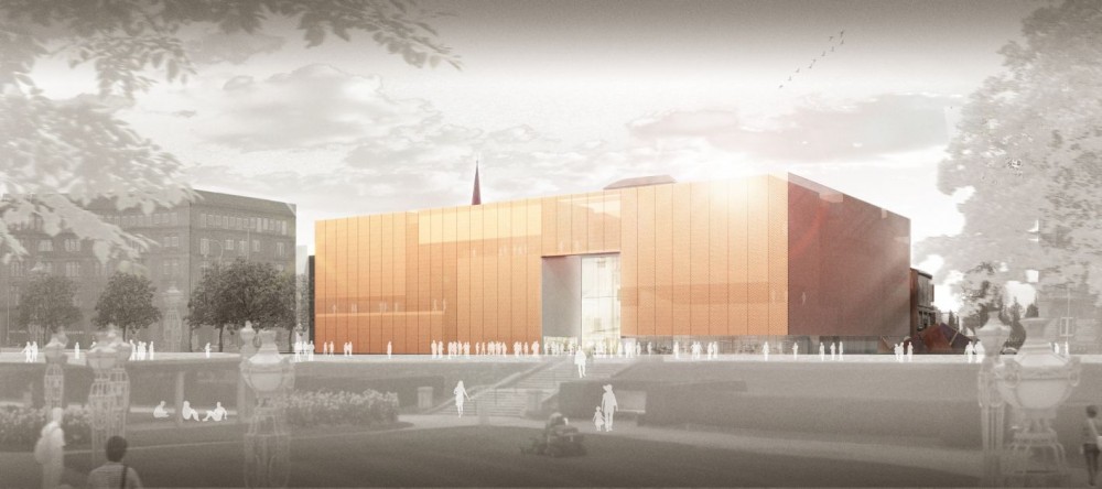 Kunsthalle Mannheim Winning Proposal / gmp Architekten
