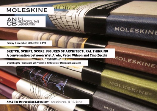 Moleskine Debate: Wiel Arets, Peter Wilson and Cino Zucchi