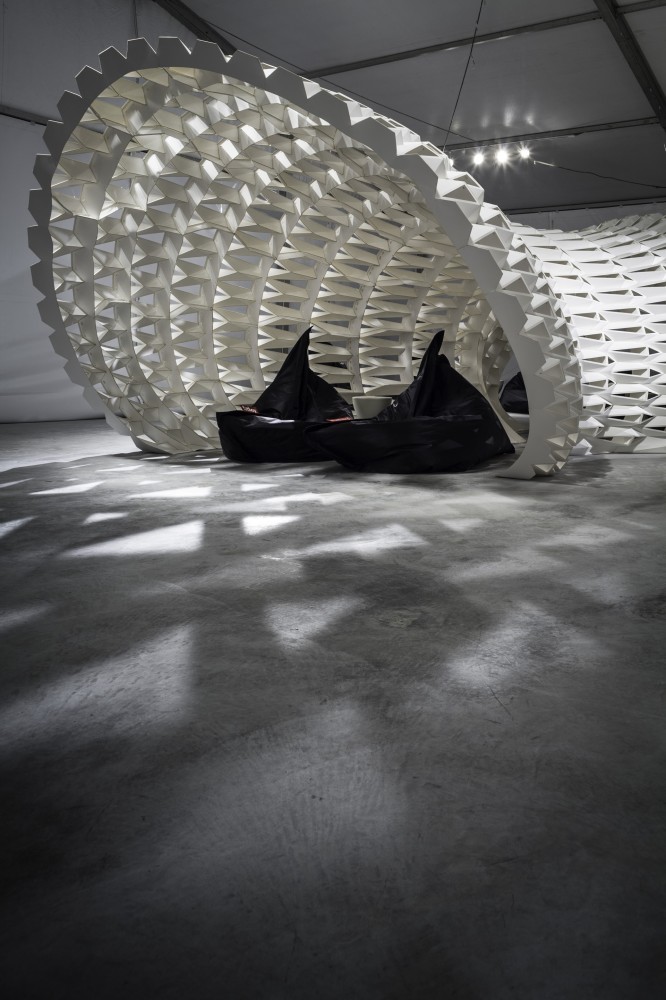 FXFOWLE Lounge Installation / FXFOWLE Architects
